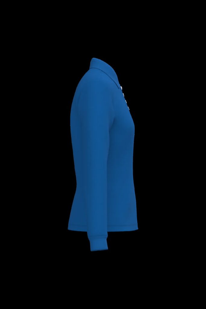 Polo piqué LSL femme