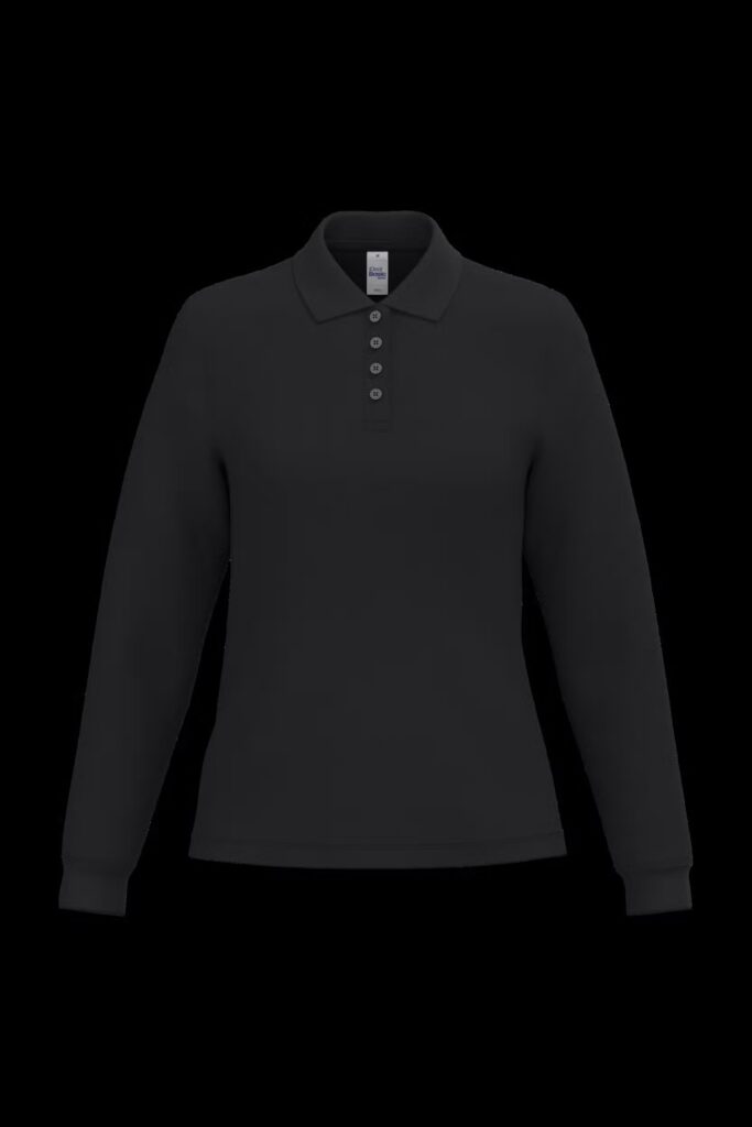 Polo piqué LSL femme