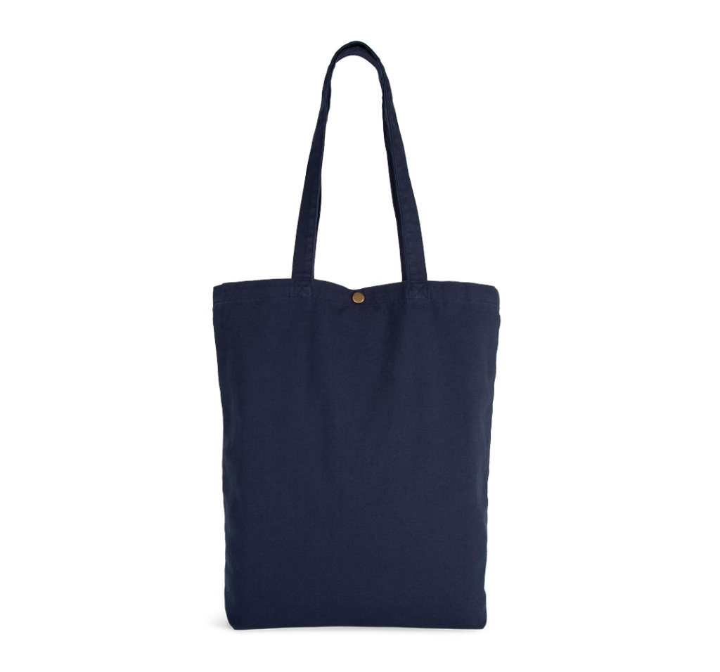Sac shopping délavé en coton