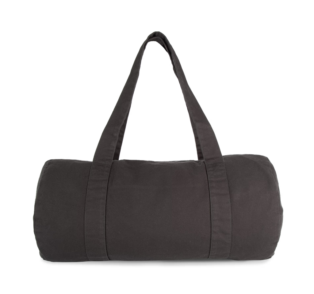 Sac polochon en coton biologique