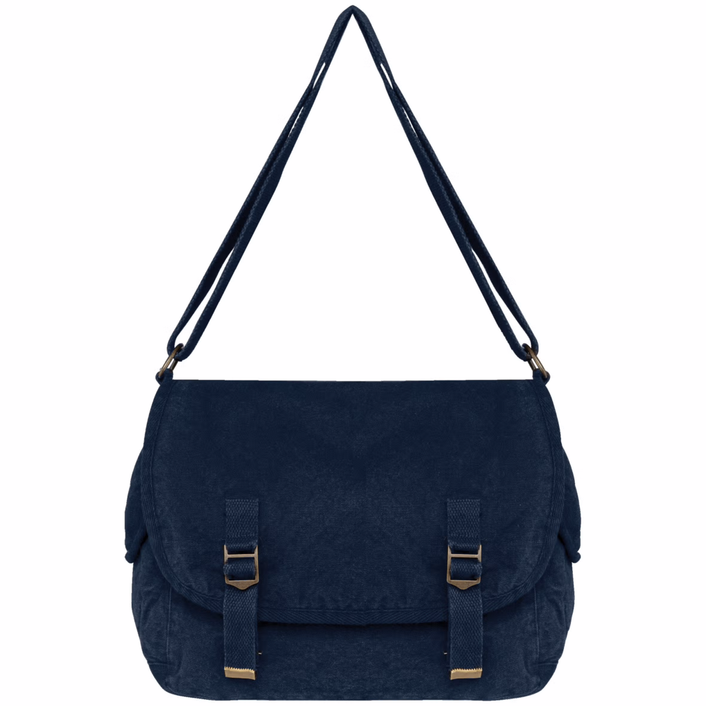 Sac besace écoresponsable délavé