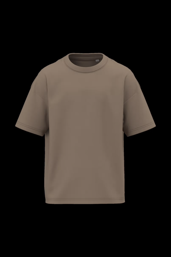 T-shirt écoresponsable oversize enfant