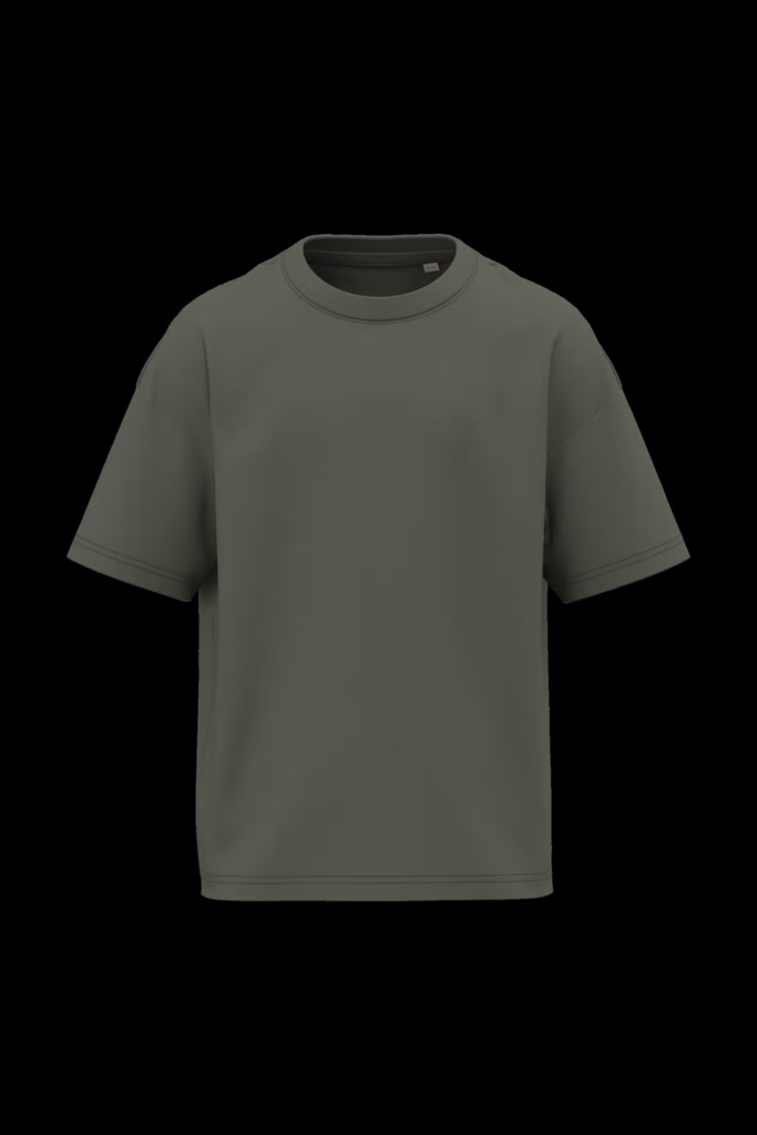 T-shirt écoresponsable oversize enfant