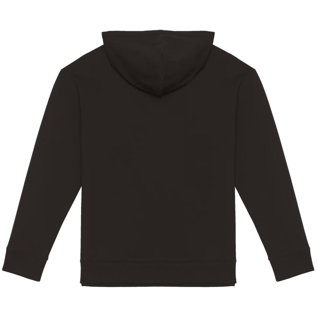 Sweat-shirt écoresponsable à capuche à épaules tombantes French Terry unisexe