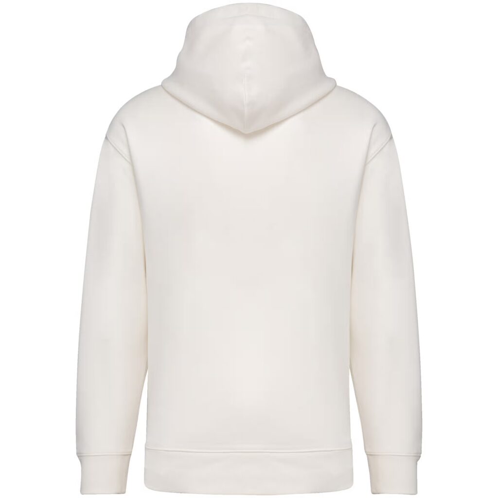 Sweat-shirt écoresponsable à capuche à épaules tombantes French Terry unisexe