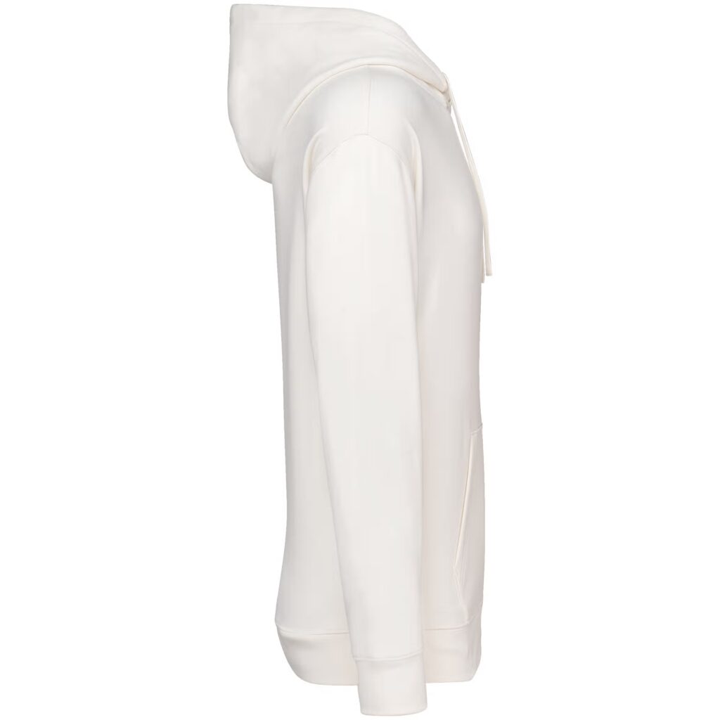 Sweat-shirt écoresponsable à capuche à épaules tombantes French Terry unisexe