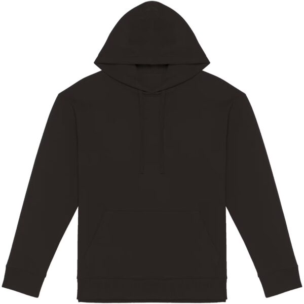 Sweat-shirt écoresponsable à capuche à épaules tombantes French Terry unisexe