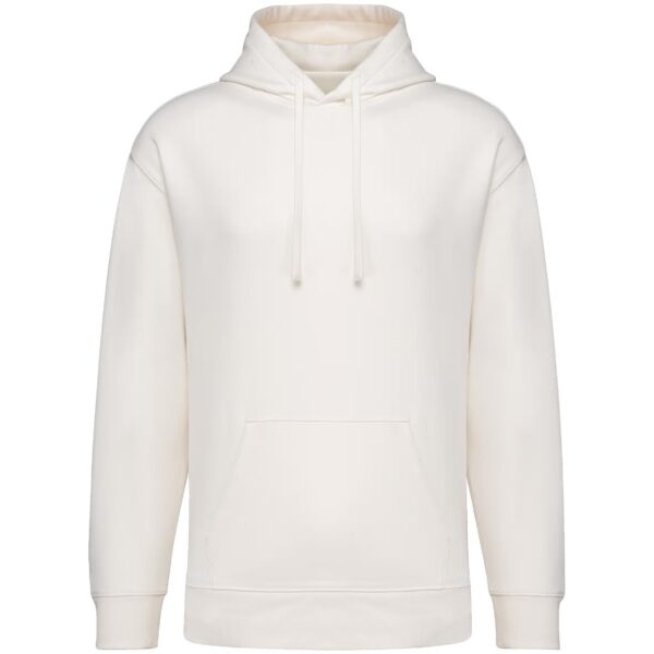 Sweat-shirt écoresponsable à capuche à épaules tombantes French Terry unisexe
