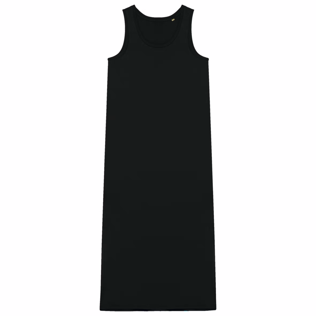 Robe écoresponsable délavée en jersey femme