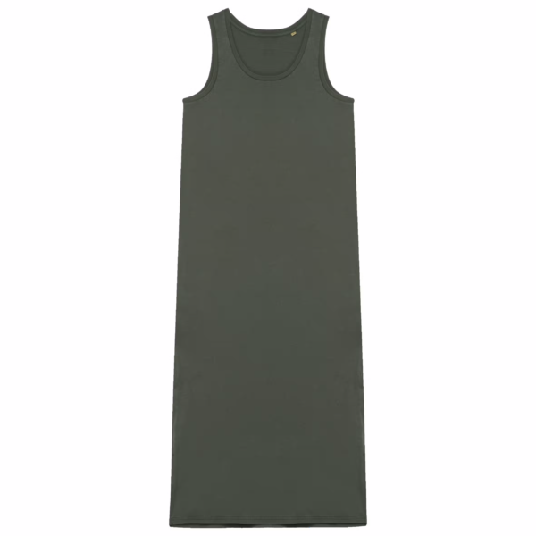Robe écoresponsable délavée en jersey femme