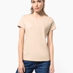 T-shirt col rond manches courtes femme – Image 1