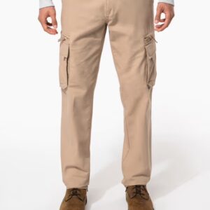 Pantalon multipoches homme