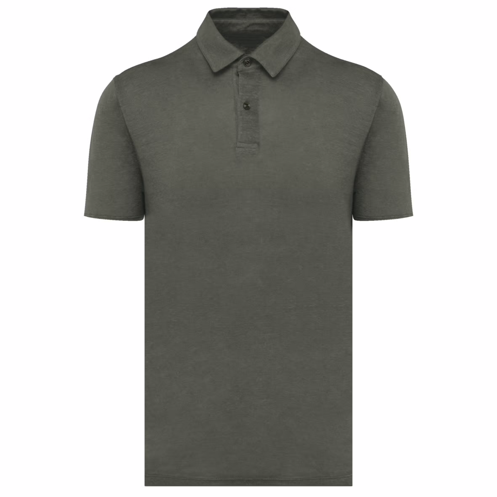 Polo lin homme