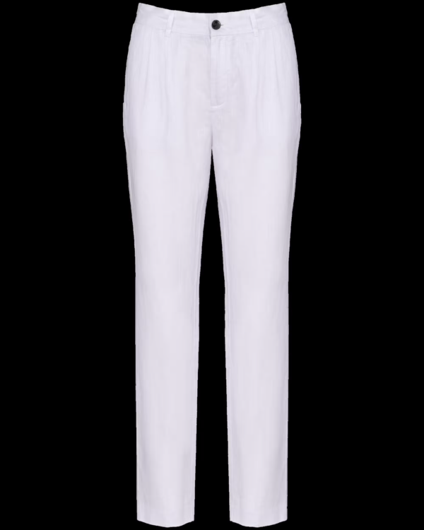 Pantalon en lin femme