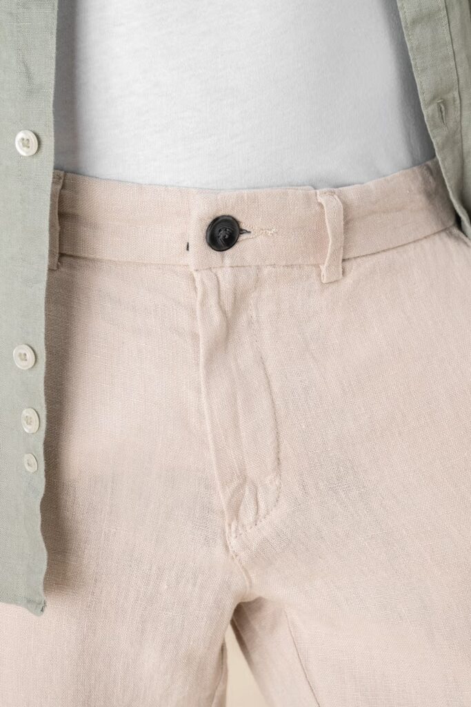 Pantalon en lin homme