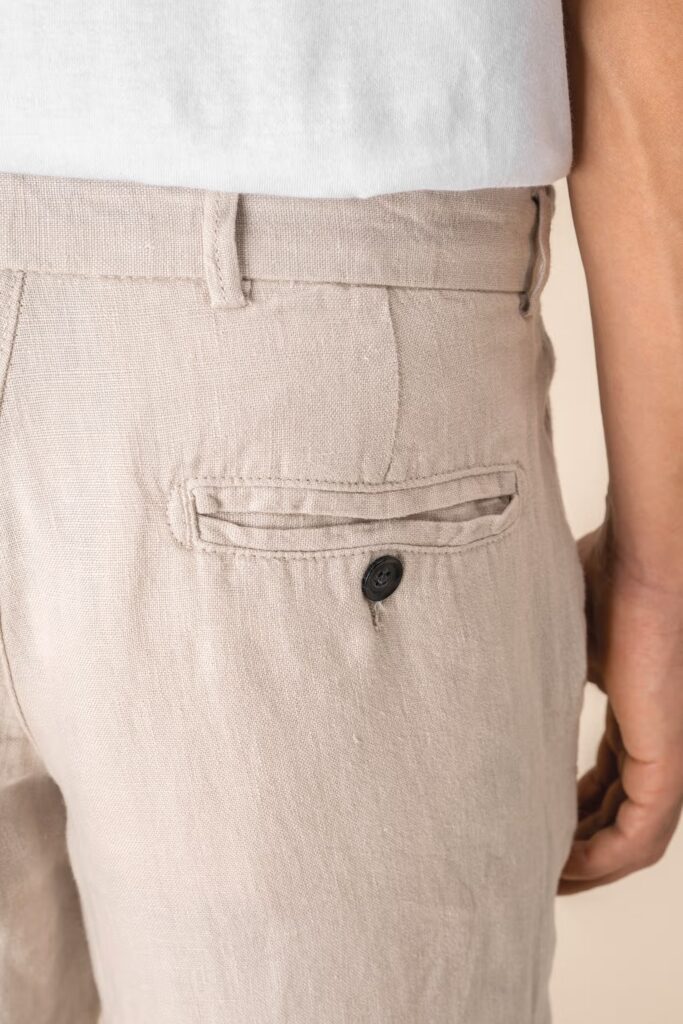 Pantalon en lin homme