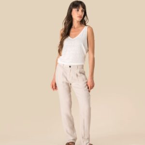 Pantalon en lin femme – Image 2