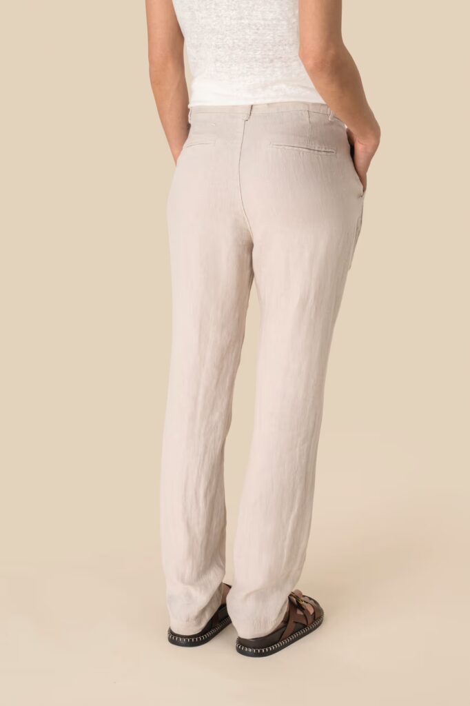 Pantalon en lin femme