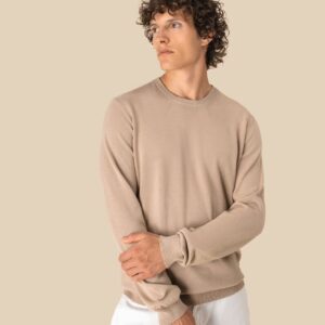 Pull écoresponsable à col rond homme – Image 4